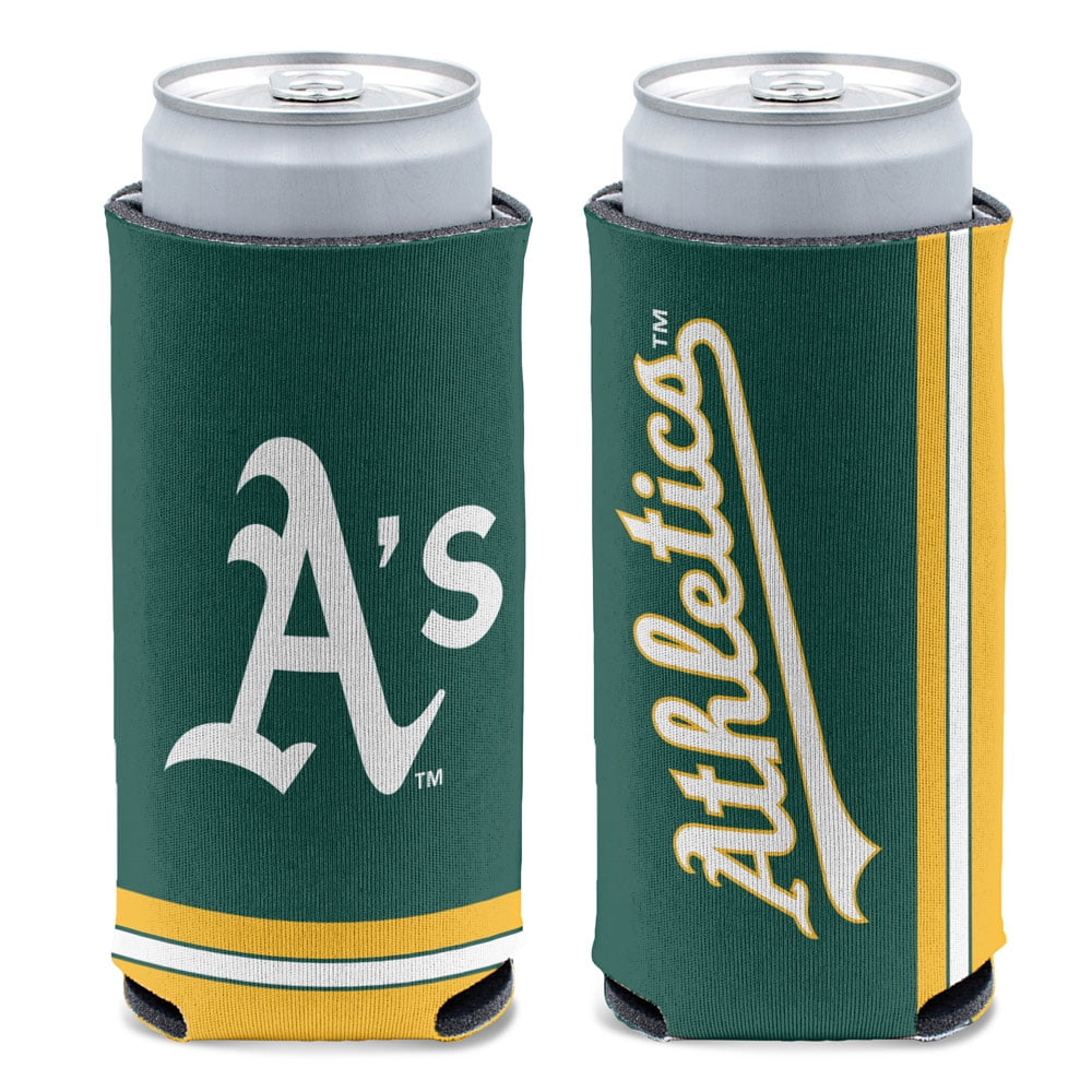 Picture of Wincraft 9416608769 MLB Oakland Athletics Can Cooler Slim Can Design