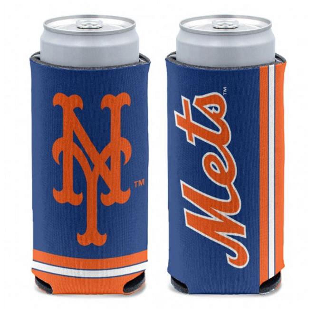 Picture of Wincraft 9416608780 MLB New York Mets Can Cooler Slim Can Design
