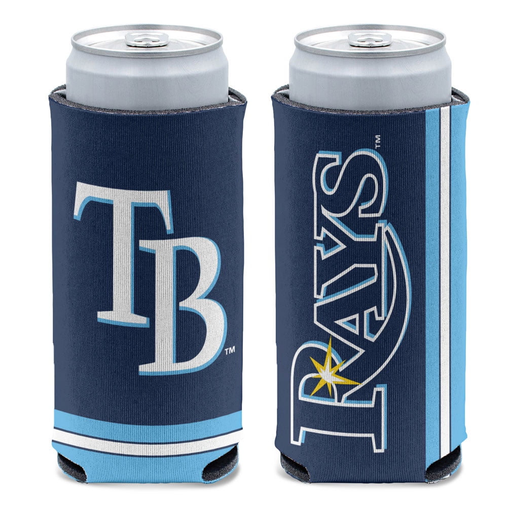 Picture of Wincraft 9416608787 MLB Tampa Bay Rays Can Cooler Slim Can Design