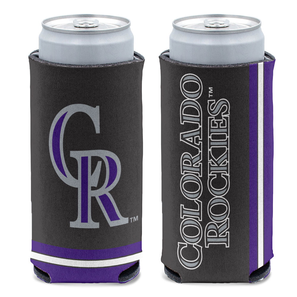 Picture of Wincraft 9416608790 MLB Colorado Rockies Can Cooler Slim Can Design