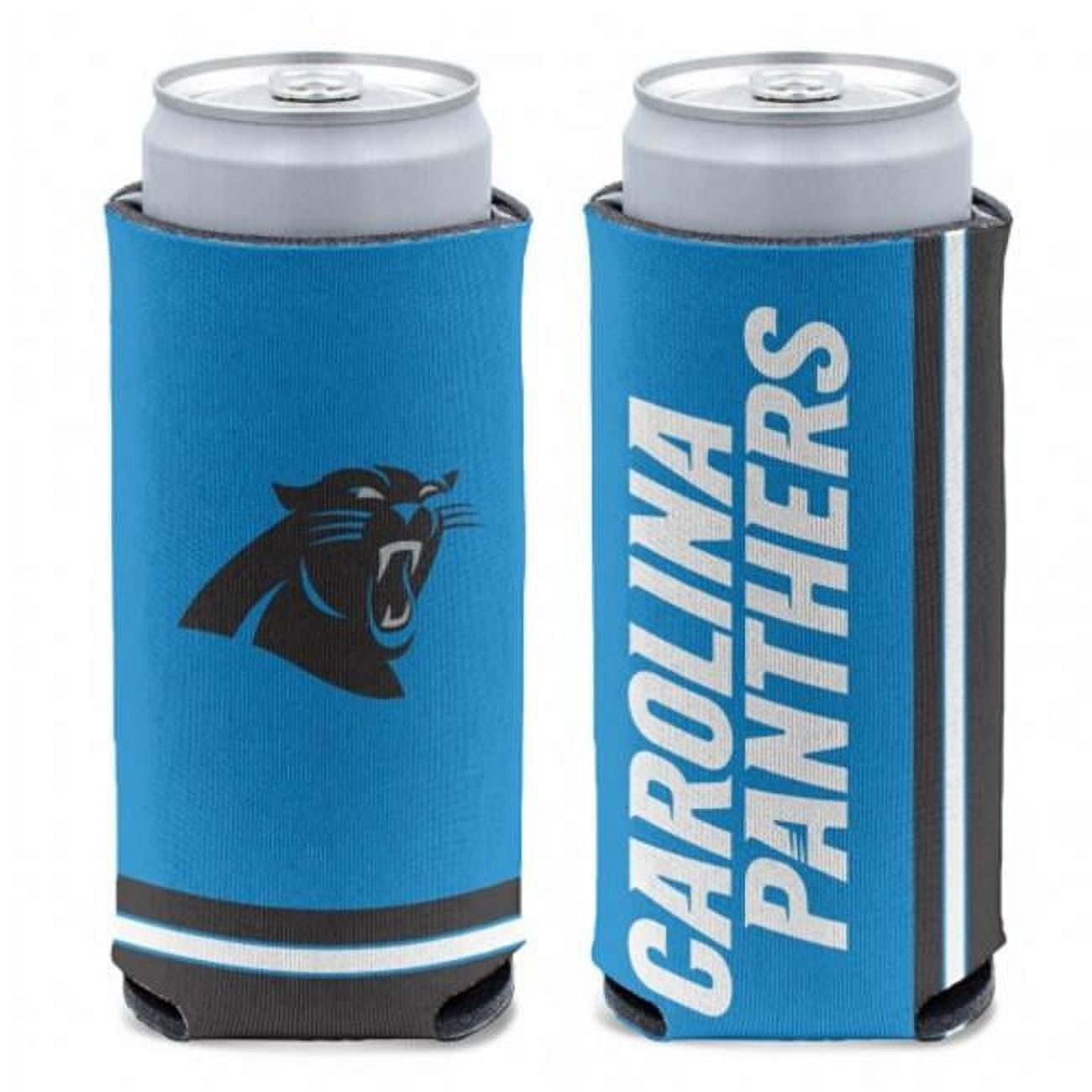 NFL Carolina Panthers Can Cooler Slim Can Design