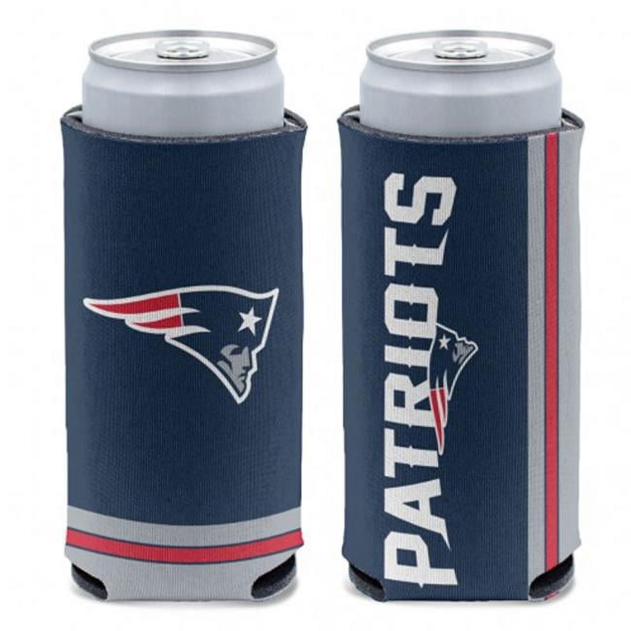 NFL New England Patriots Can Cooler Slim Can Design