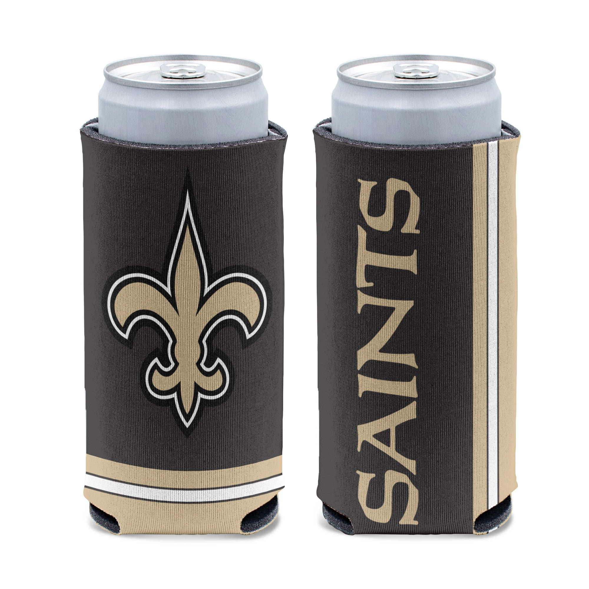 NFL New Orleans Saints Can Cooler Slim Can Design
