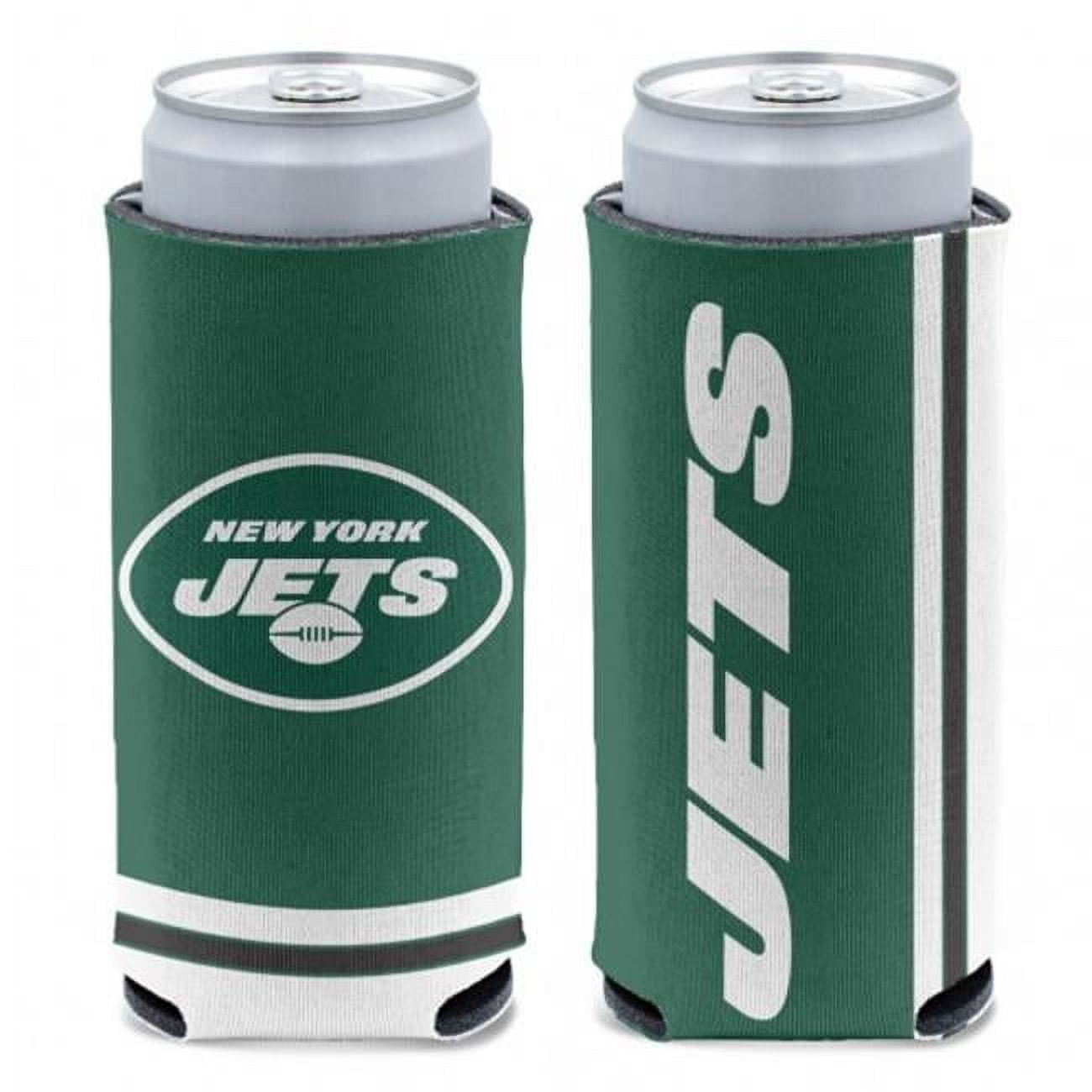 9416608845 NFL New York Jets Can Cooler Slim Can Design