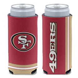 NFL San Francisco 49ers Can Cooler Slim Can Design