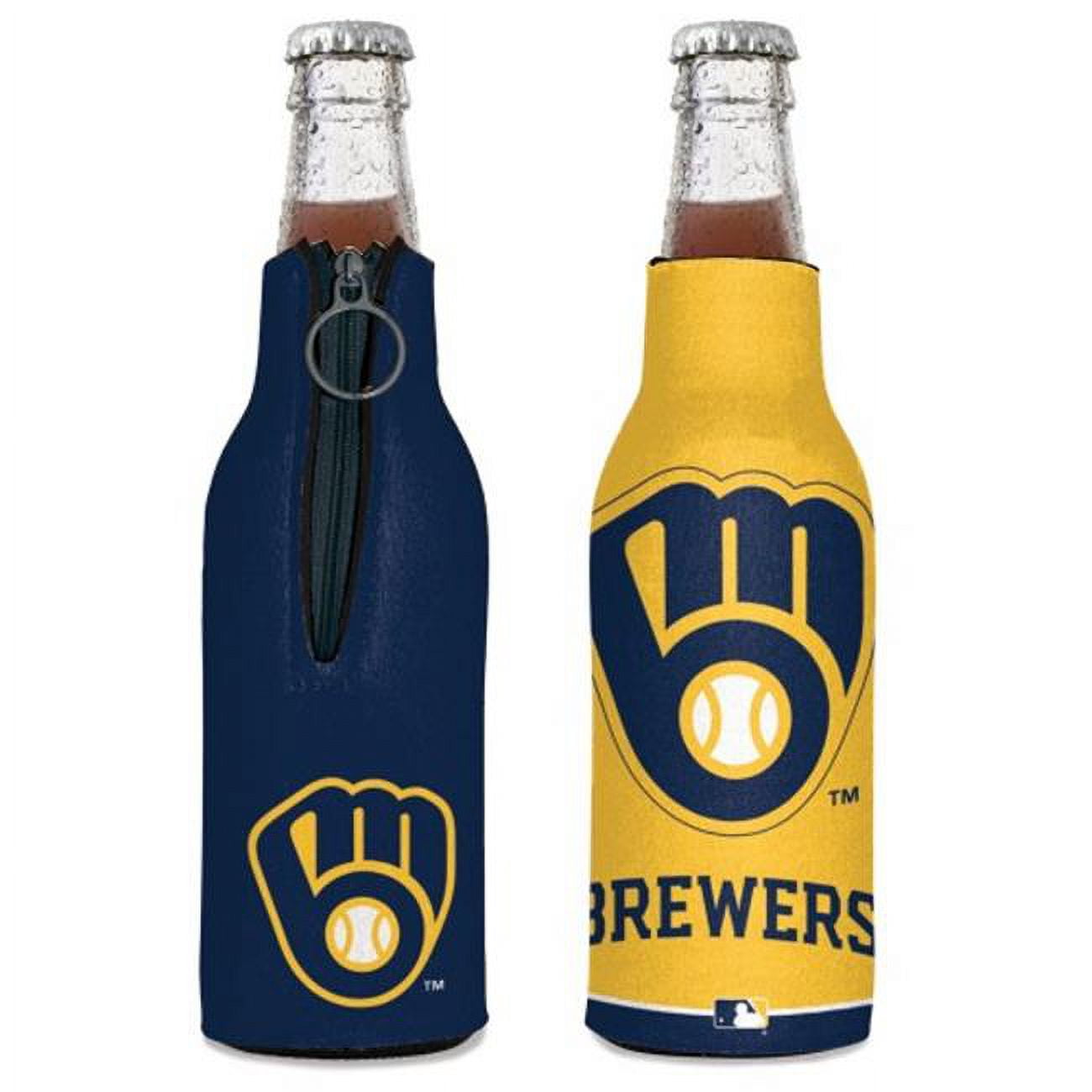 Picture of Wincraft 3208521563 MLB Milwaukee Brewers Bottle Cooler