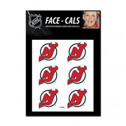 NHL New Jersey Devils Tattoo Face Cals
