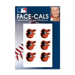 1493462588 MLB Baltimore Orioles Tattoo Face Cals