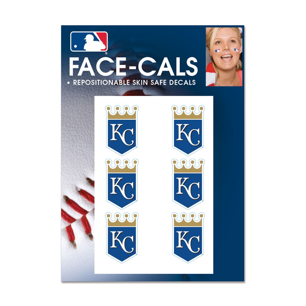 MLB Kansas City Royals Tattoo Face Cals