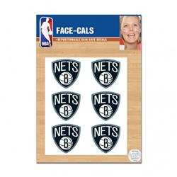 NBA Brooklyn Nets Tattoo Face Cals