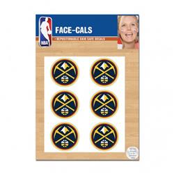 1493467426 NBA Denver Nuggets Tattoo Face Cals