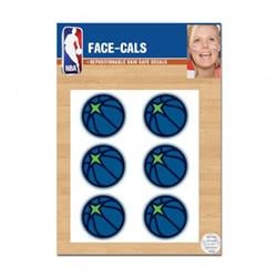1493473429 NBA Minnesota Timberwolves Tattoo Face Cals