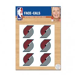 NBA Portland Trail Blazers Tattoo Face Cals