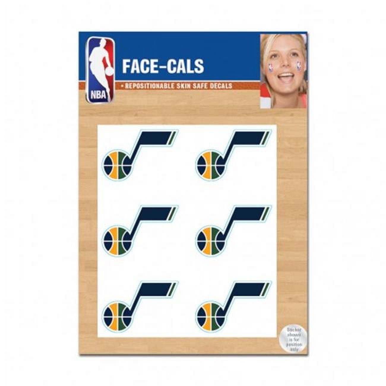 NBA Utah Jazz Tattoo Face Cals