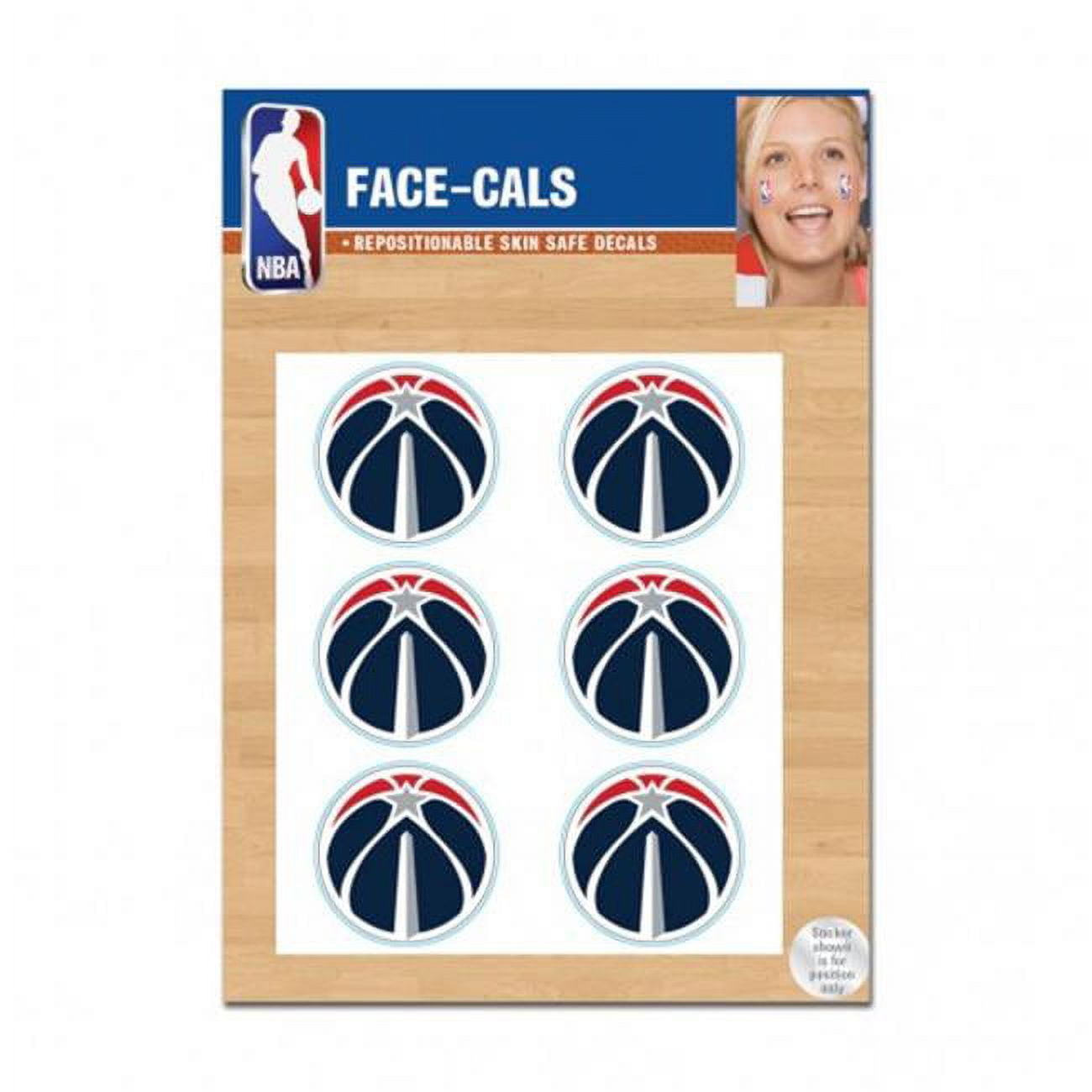 NBA Washington Wizards Tattoo Face Cals