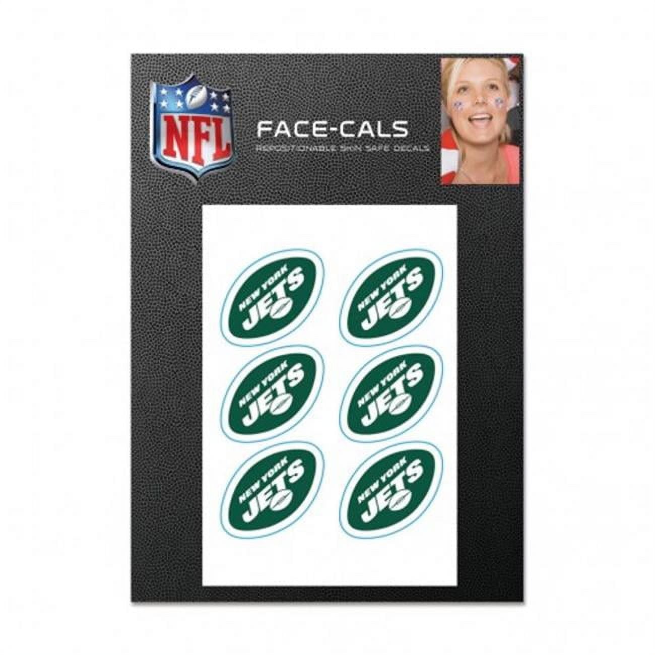 NFL New York Jets Tattoo Face Cals