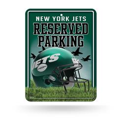 6734562381 NFL New York Jets Sign Metal Parking