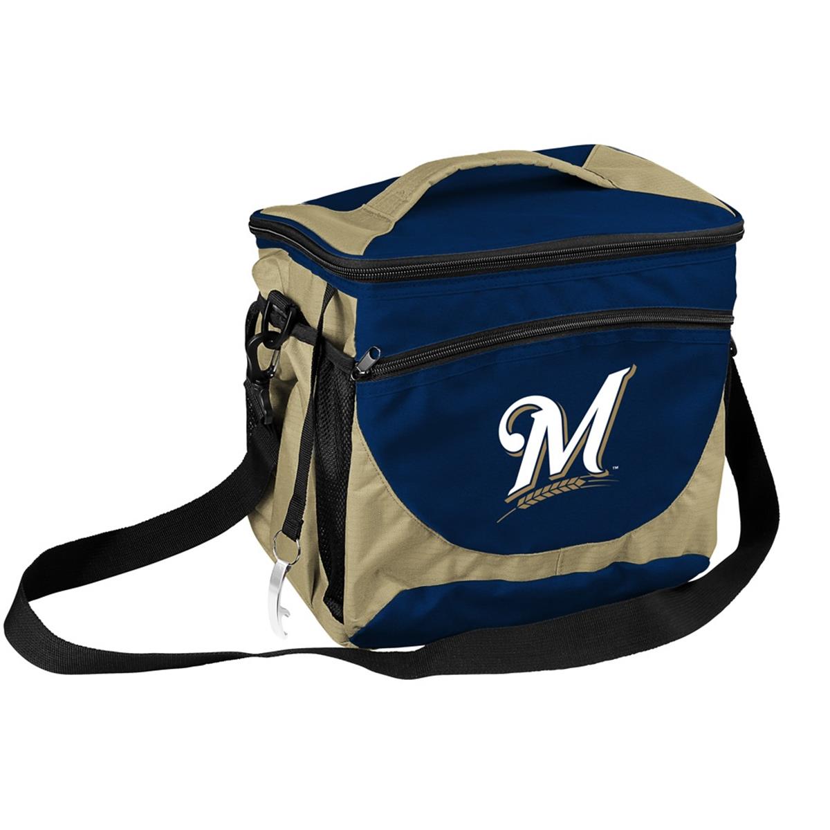 Picture of Logo 629351663 MLB Milwaukee Brewers 24 Regular Can Cooler