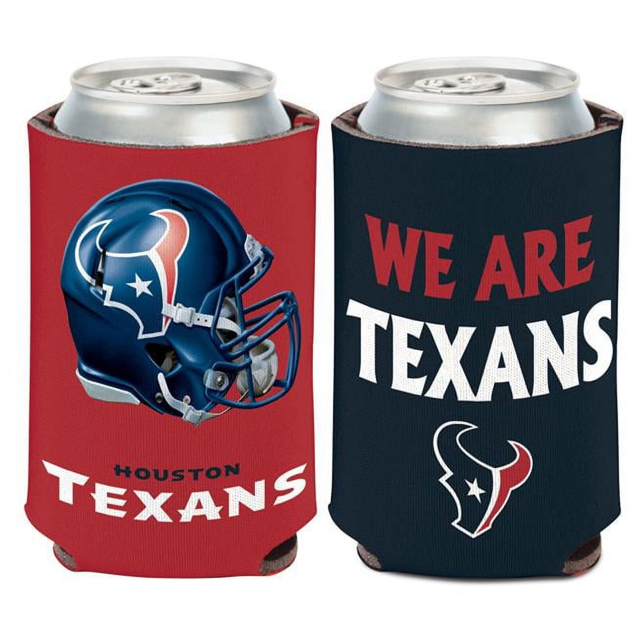 NFL Houston Texans Can Cooler Slogan Design