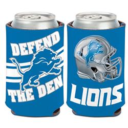 NFL Detroit Lions Can Cooler Slogan Design