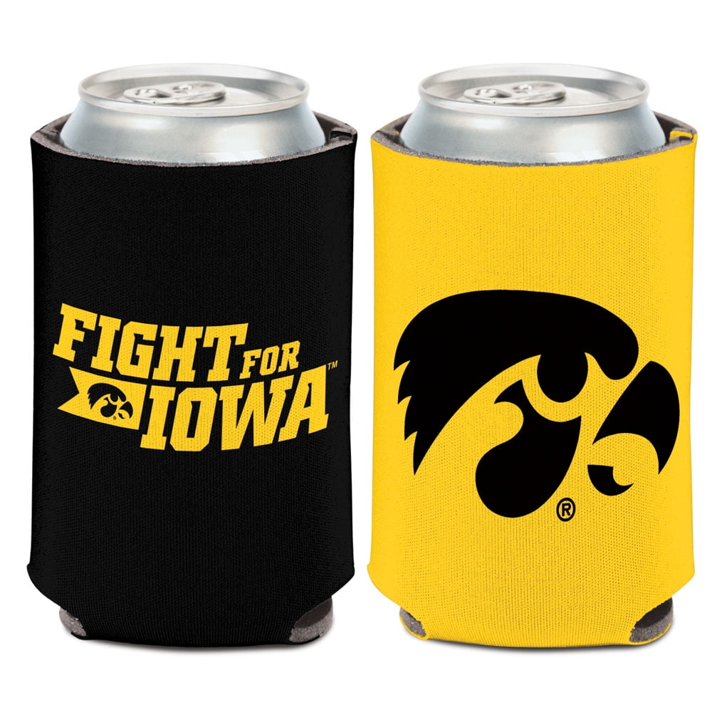 NCAA Iowa Hawkeyes Can Cooler Slogan Design