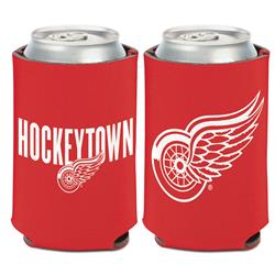 NHL Detroit Red Wings Can Cooler Slogan Design