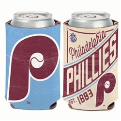 Picture of Wincraft 3208586327 MLB Philadelphia Phillies Can Cooler Vintage Design