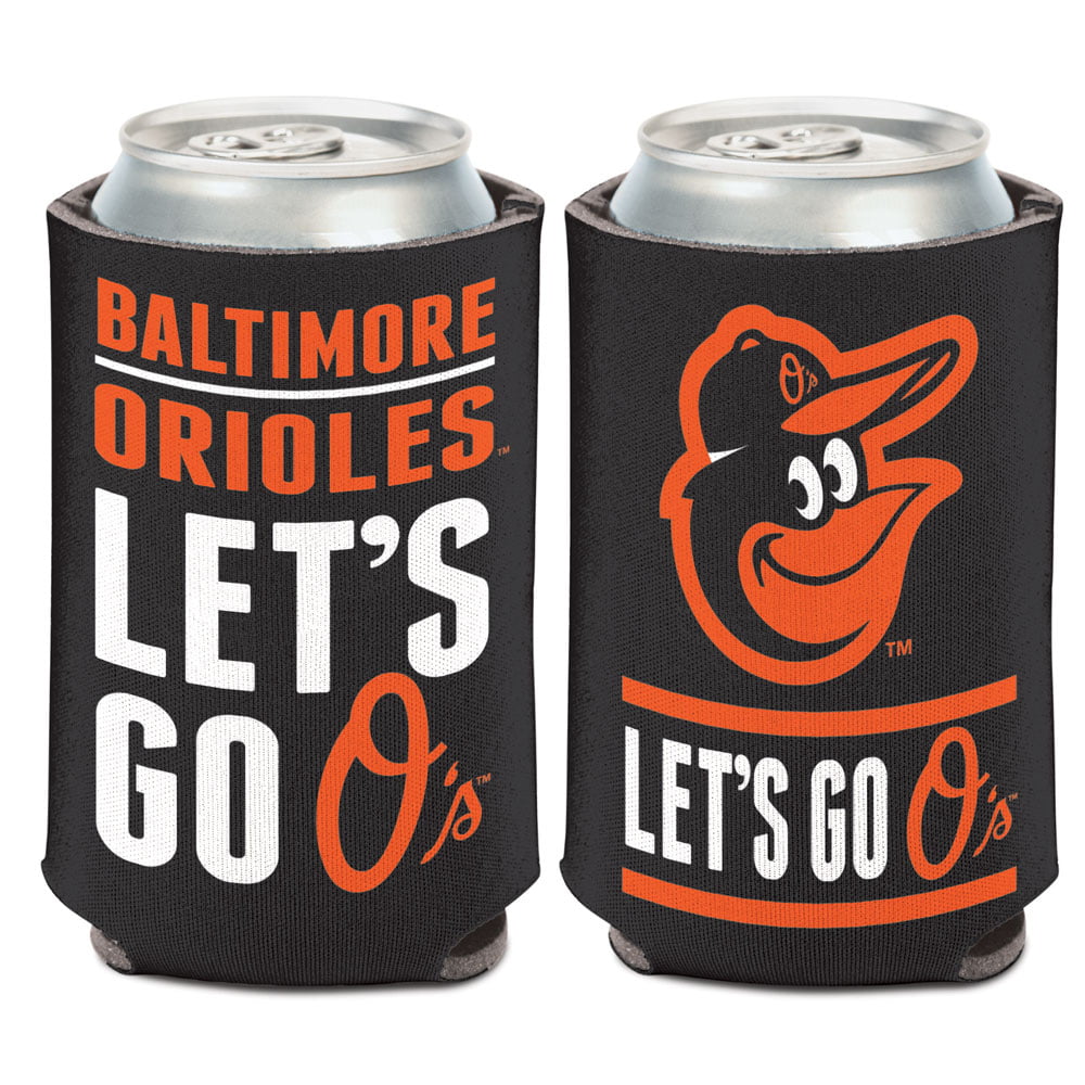 Picture of Wincraft 3208586413 MLB Baltimore Orioles Can Cooler Slogan Design