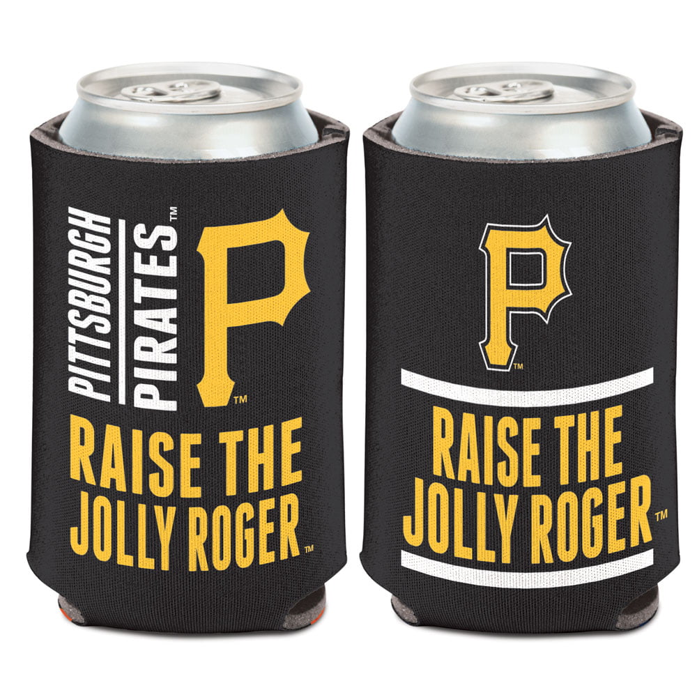 Picture of Wincraft 3208586477 MLB Pittsburgh Pirates Can Cooler Slogan Design