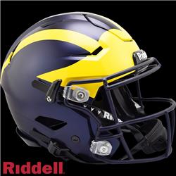 9585532948 NCAA Michigan Wolverines Helmet - Authentic Full Size Speed Flex Style