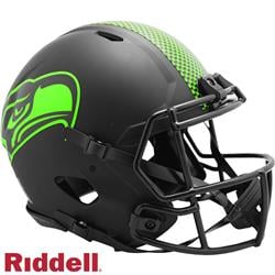 NFL Seattle Seahawks Helmet - Authentic Full Size Speed Style Eclipse Alternate