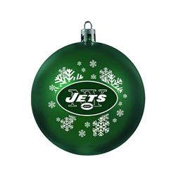 4685188278 NFL New York Jets Ornament Clay Dough Snowman Design