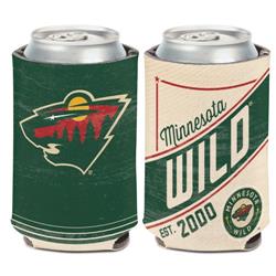 NHL Minnesota Wild Can Cooler Vintage Design