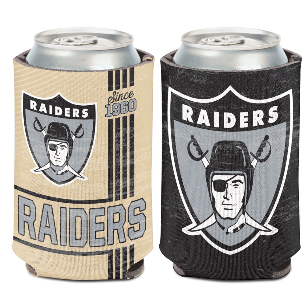 3208553854 NCAA Las Vegas Raiders Can Cooler Vintage Design