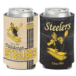 NFL Pittsburgh Steelers Can Cooler Vintage Design