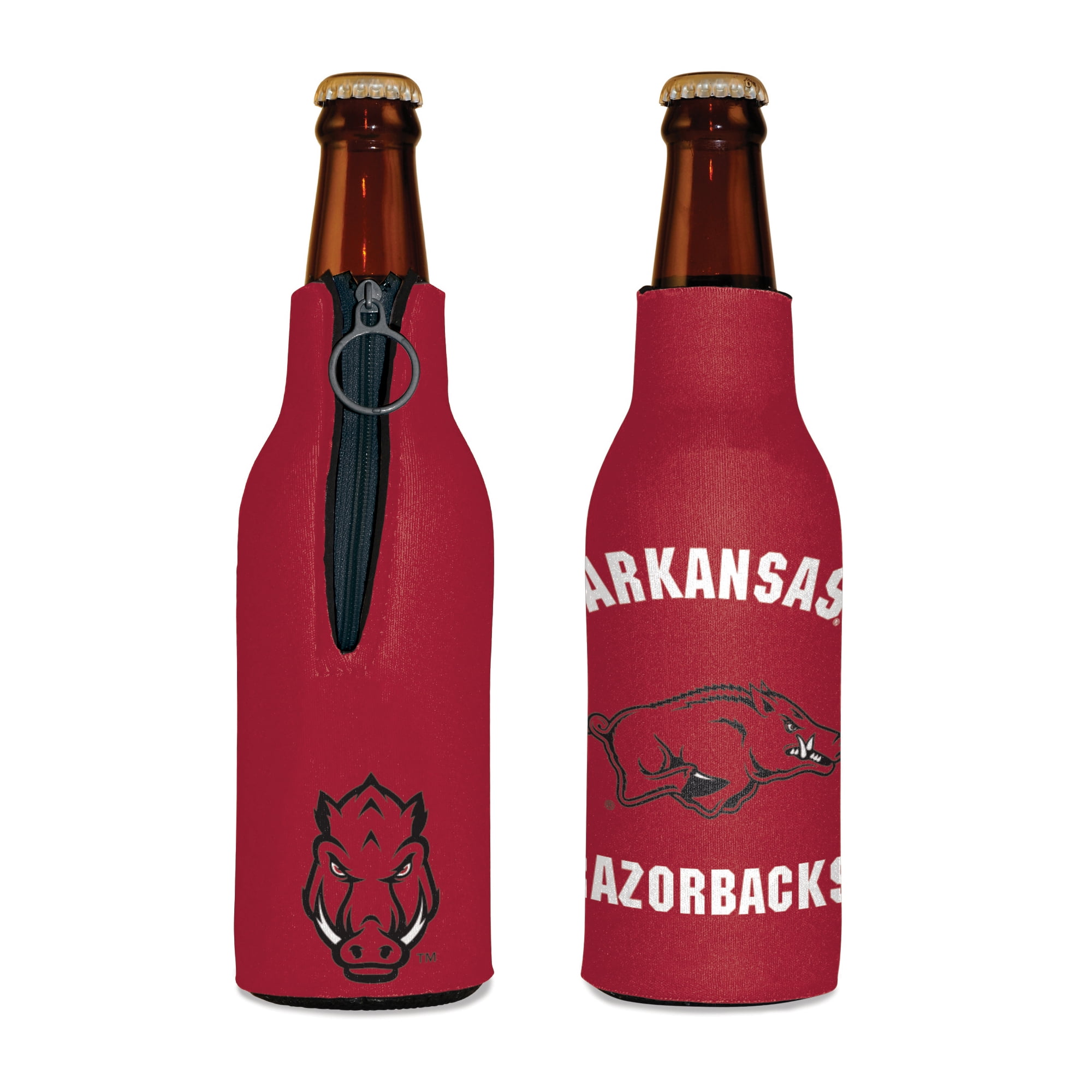 Picture of Wincraft 3208517372 NCAA Arkansas Razorbacks Bottle Cooler