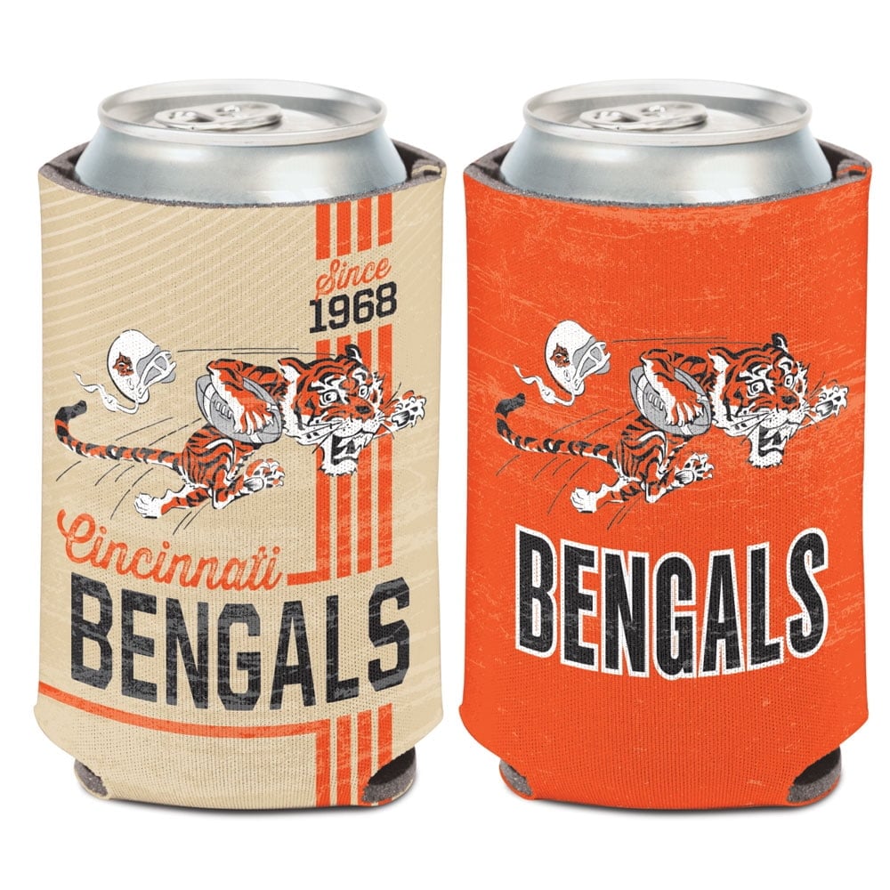 NFL Cincinnati Bengals Can Cooler Vintage Design