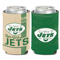 3208560218 NFL New York Jets Can Cooler Vintage Design