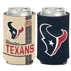 NFL Houston Texans Can Cooler Vintage Design