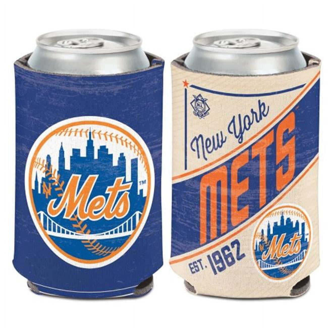 Picture of Wincraft 3208578805 MLB New York Mets Can Cooler Vintage Design