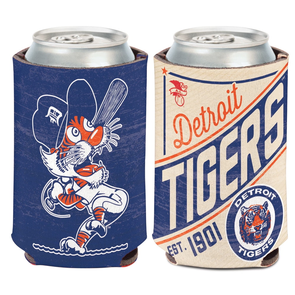 Picture of Wincraft 3208581920 MLB Detroit Tigers Can Cooler Vintage Design