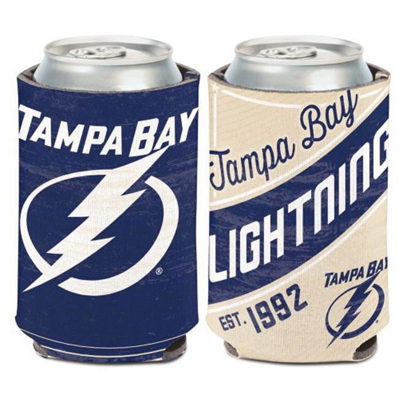 NHL Tampa Bay Lightning Can Cooler Vintage Design