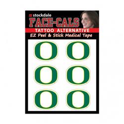 1493484870 NCAA Oregon Ducks Tattoo Face Cals
