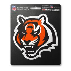 8162030707 NFL Cincinnati Bengals Decal Die Cut Matte, 8 x 8 in.