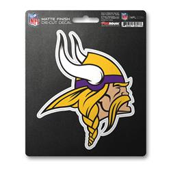 8162030717 NFL Minnesota Vikings Decal Die Cut Matte, 8 x 8 in.