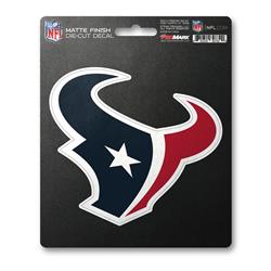 8162030732 NFL Houston Texans Decal Die Cut Matte, 8 x 8 in.