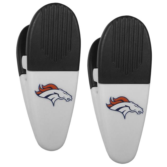 Siskiyou  NFL Denver Broncos Chip Clips - Pack of 2