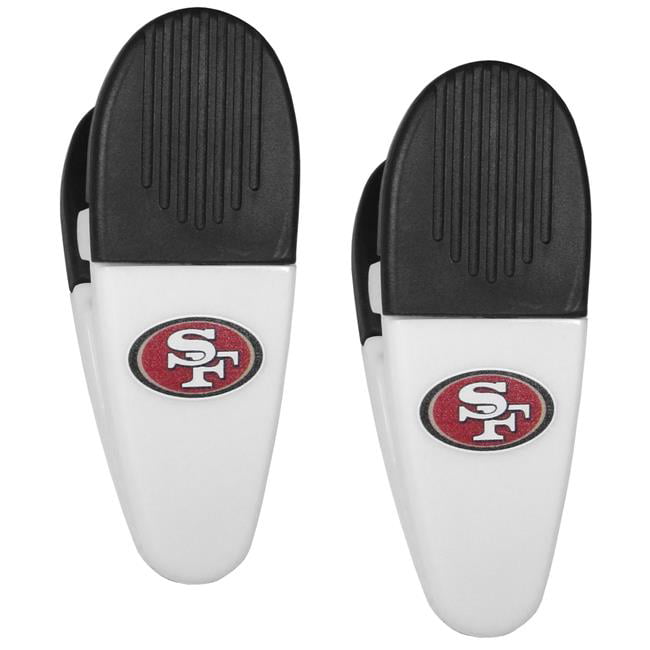 Siskiyou  NFL San Francisco 49ers Chip Clips - Pack of 2