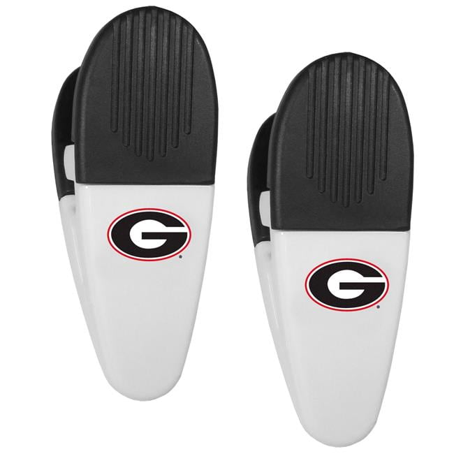 NCAA Georgia Bulldogs Chip Clips - Pack of 2