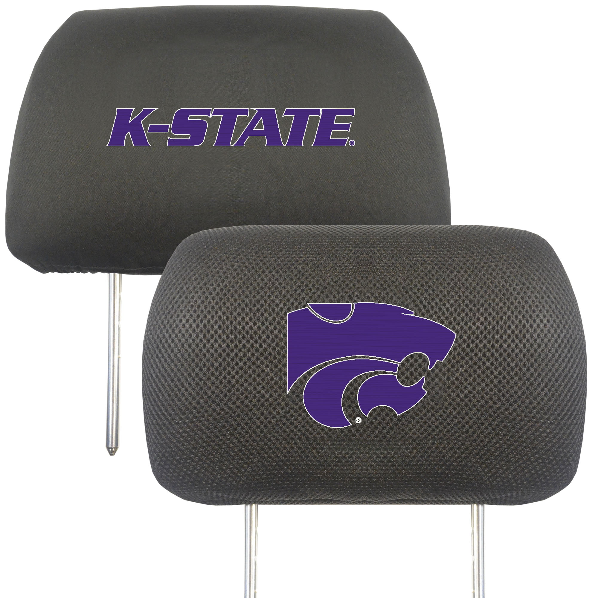 Picture of Fanmats 4228115047 NCAA Kansas State Wildcats Headrest Covers